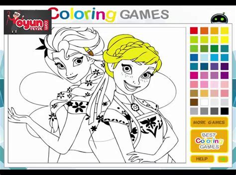 Elsa, anna ve olaf renklerinizle canlanmak için sizleri bekliyor. Elsa Boyama Oyunu - videoizle64.web.tv