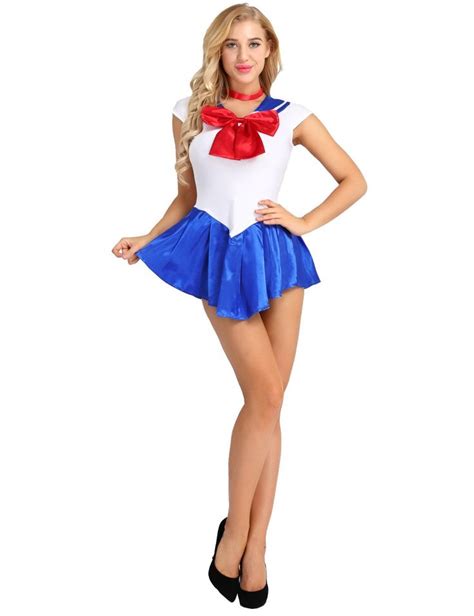 Sailor moon diy halloween costume! DIY Halloween Costumes : iiniim 2Pcs Womens Sailor Moon Costume Mercury Mars Fancy Dress ...