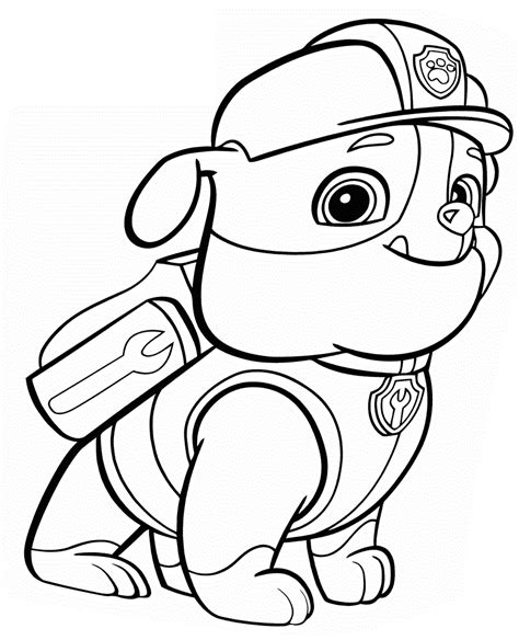 Paw patrol online coloring pages. Paw Patrol Coloring Pages for Boys | Educative Printable