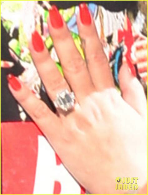 Demi lovato's decision to seek treatment came after she punched a dancer who appeared on america's best dance crew. Demi Lovato Shows Off Engagement Ring, Flaunts PDA with ...