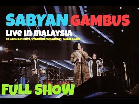 South korean idol group twice held their debut concert under the name twice 1st tour: SABYAN LIVE IN MALAYSIA 2019 (FULL CONCERT) - YouTube