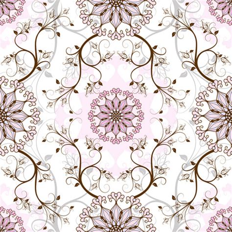 Find the perfect floral pattern stock illustrations from getty images. Elegant floral seamless pattern vector graphic Free vector ...