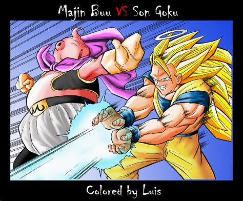 Jelang pertandingan itu bergulir, penyerang muda borussia dortmund, erling haaland, berjanji akan terus berusaha menjadi lebih tajam lagi. majin buu vs son goku by 876216505 on DeviantArt
