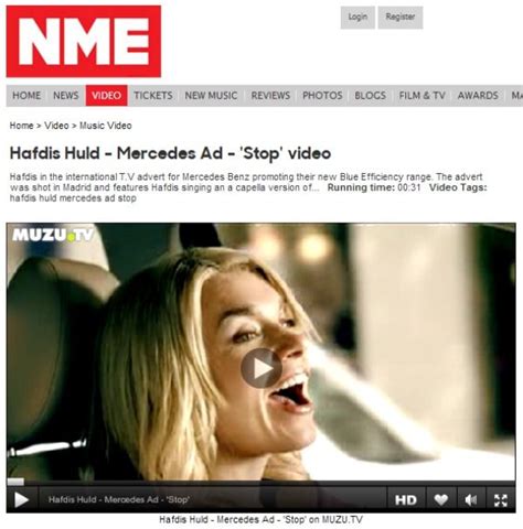 Original music by supreme music. See Hafdis Huld's Mercedes Commercial on NME.com | Mercedes, Tv awards, Music videos