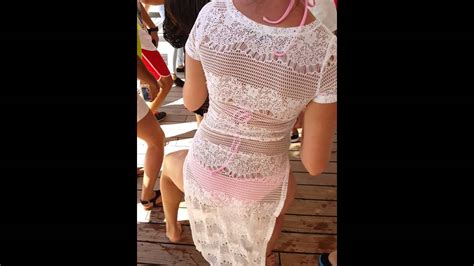 Hot girls flashing while out partying. Girls dancing on cruise ship - YouTube
