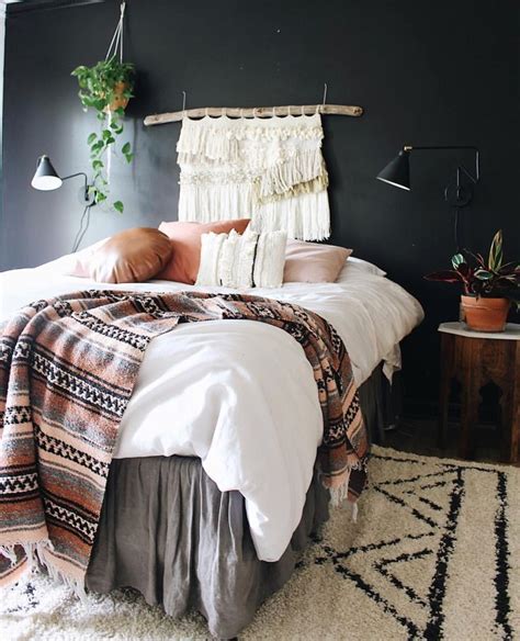 See more ideas about aztec bedroom, aztec, tribal pillow covers. Bohemian style bedroom | Boho decor in bedroom includes ...