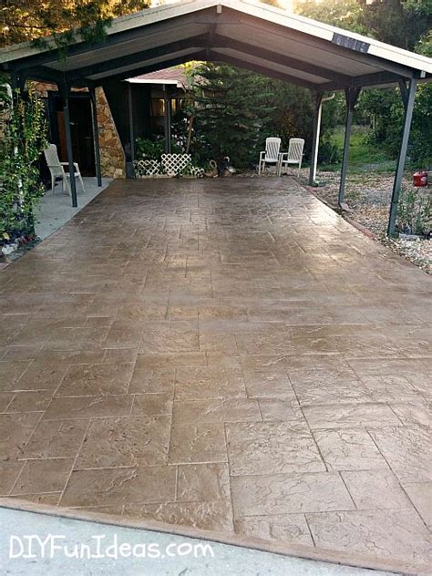 It is possible to build an attractive concrete driveway yourself, but careful planning and preparation is necessary. GORGEOUS DIY STAMPED CONCRETE TILE DRIVEWAY FOR LESS $...MUCH LESS!!! - Do-It-Yourself Fun Ideas