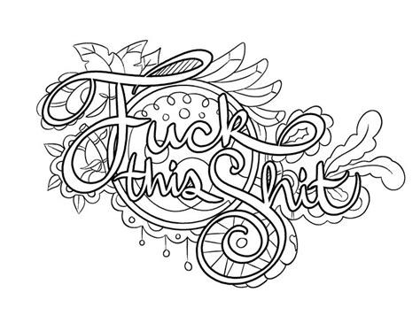 You can now print this beautiful bullshit swear word coloring page or color online for free. 1380 best images about coloring pages on Pinterest ...