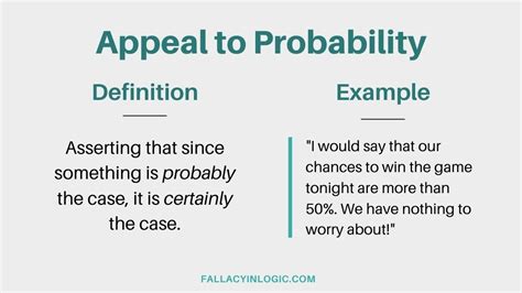 Appeal to Probability Fallacy - Definition and Examples - Fallacy In Logic