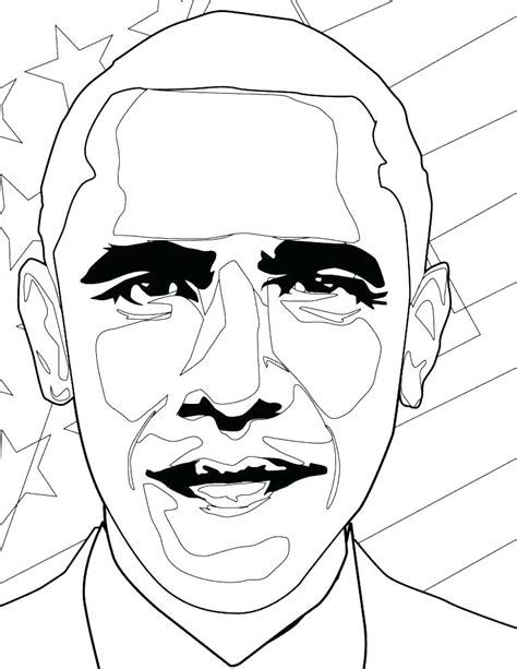 Us president andrew johnson coloring page. Barack Obama Coloring Pages Printable at GetDrawings ...