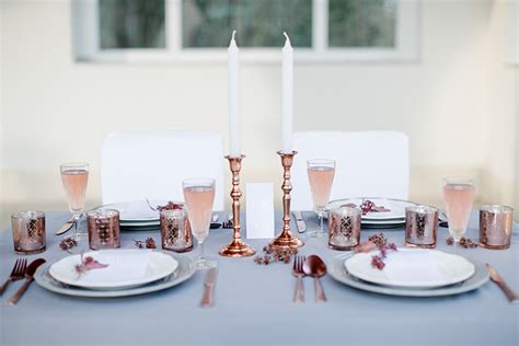 Hochzeitsinspiration in Kupfer