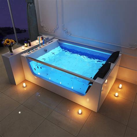 A bathtub is a central element in any bathroom. Platinum Spas Calabria 2 Person Whirlpool Bath Tub | Costco UK