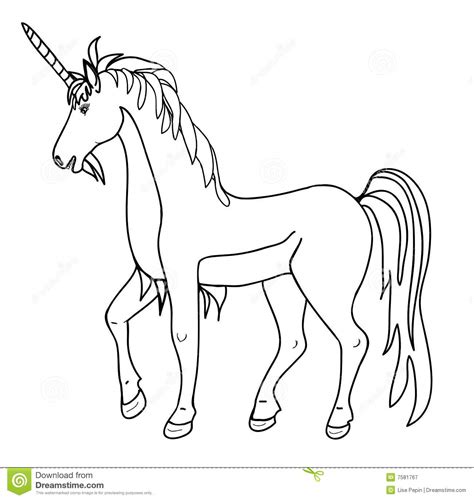 Viele zauberhafte einhorn ausmalbilder zum ausmalen macht spaß, entspannt und ist aktuell voll im trend. Einhorn Clipart Ausmalen - Ausmalbilder Einhorn Stock ...