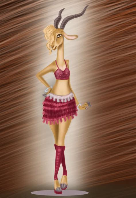 What's the average life span of a gazelle? Learn How to Draw Gazelle from Zootopia (Zootopia) Step by ...