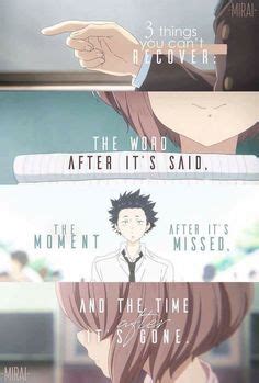 You'll find beautiful quotes by da vinci, gandhi, mother teresa, picasso (with great images too). Koe no Katachi