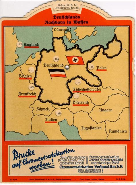 Diese karte zeigt die grenzen, wie sie vor dem beginn der nationalsozialistischen gebietsexpansion verliefen: LeMO Bestand - Objekt - "Deutschlands Nachbarn in Waffen ...