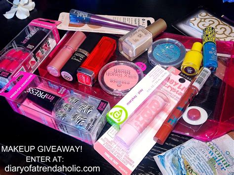 Diary of a Trendaholic MAKEUP GIVEAWAY! (Diary of a Trendaholic) | Makeup giveaway, Giveaway, Makeup