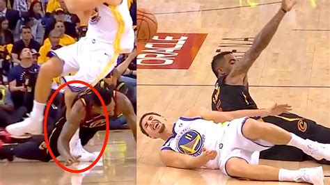 After seeing klay thompson's injury in game 6 of the nba finals, many people are wondering, what is the klay thompson injury & warriors take over in game 2 with andre iguodala dagger! Klay Thompson Scary Injury | Game 1 NBA Finals 2018 ...