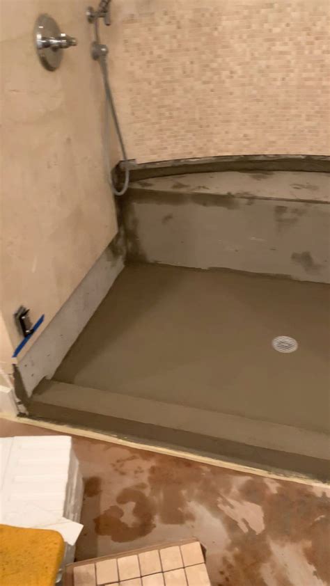 The key to a successful remove the shims and caulk the space at the bottom with silicone. Betonschlammpfanne dan.#betonschlammpfanne #dan | Small ...