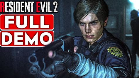 Find out how to clear resident evil 3 remake (re3 remake) in two hours in this guide. RESIDENT EVIL 2 REMAKE Gameplay Walkthrough Part 1 FULL DEMO 1080p HD 60FPS PS4 - No ...