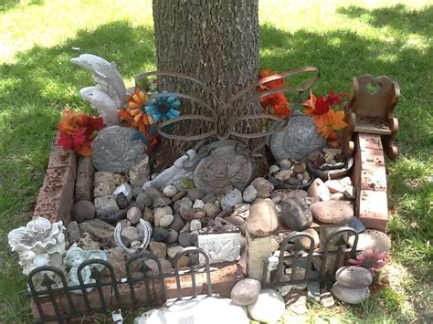 This makes it impossible for plants to release. My rock garden. I think I will start collecting garden ...
