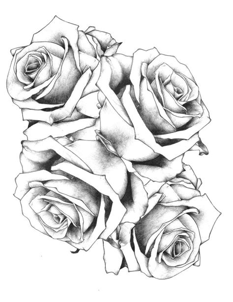 After red roses, which have grown quite common, yellow rose tattoos look fantastic on both men and women. Awesome tattoo designs for men drawing rose flower | Rose ...