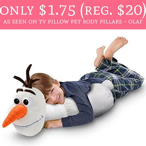 Using a tagline one pillow, endless possibilities, forever pillow takes on the shape of a giant rubber band, with the rubber body replaced with a cushy cloth bag. RUN! Only $1.75 (Regular $20) As Seen On TV Pillow Pet ...