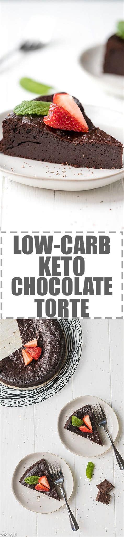 Let me tell you guys, cold weather or not, this dessert goes into my craving rotation! Low-Carb, Keto Flourless Chocolate Torte Recipe - simple to make with just 4 ingredients and ...