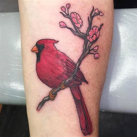 Work is great.healed well and art is fantastic. olio: Cardinal Tattoo by Azarja from Shotsies Tattoo ...