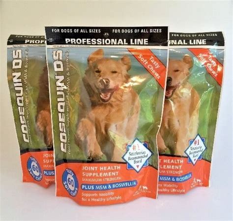 Royal pet meds is committed to providing quality pet medication at great prices. 3 Nutramax Cosequin DS Joint Supplement Dogs180 Chewables ...