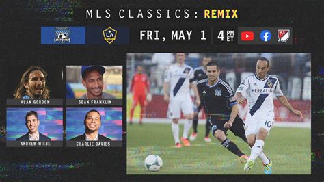 Preview and stats followed by live commentary, video highlights and match report. CLASSIC FULL MATCH: San Jose Earthquakes vs LA Galaxy ...