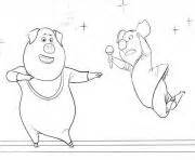 Gunter and rosita from sing coloring page. Coloring Pages for Kids Adults Free Printable