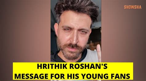 Having appeared as a child actor in several films throughout the 1980s, hrithik roshan is an indian actor known for his. Hrithik Roshan asks his young fans for help | Showsha ...