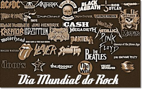 Hoje é o 'dia mundial do rock', apesar de ser comemorado apenas no brasil. HOJE COMEMORA-SE O DIA MUNDIAL DO ROCK - INTERNET PARA TODOS