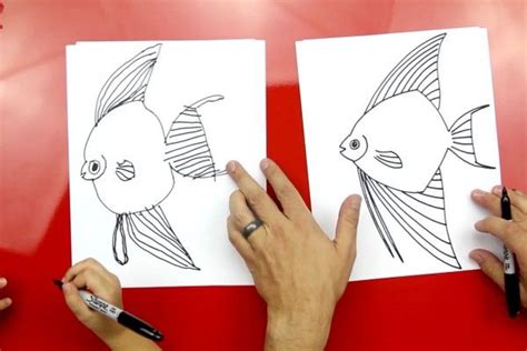 Learn how to draw octopus for kids pictures using these outlines or print just for coloring. How To Draw An Angelfish - Art For Kids Hub - | Art for ...