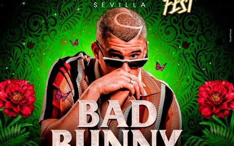 Experience the sensualidad live on tour! Bad Bunny actuará en Sevilla en el Puro Latino