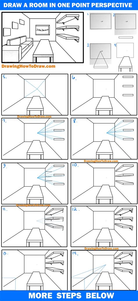 In this step by step mini tutorial, i'm going to draw a room with several people in it. How to Draw a Room in 1 Point Perspective Easy Step by ...