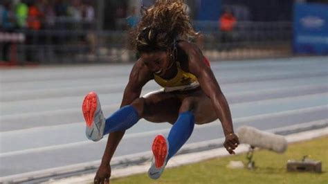 Her 14.89 metre jump was two centimetres less than yulimar rojas from venezuela who wins her. "Si la ambición fuera participar yo creo que no estuviera ...