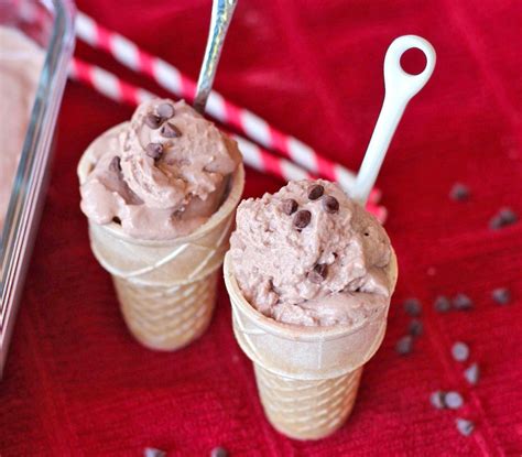 No ice cream maker is necessary. Healthy Cherry Garcia Frozen Yogurt Recipe | Desserts with ...