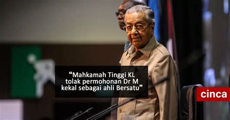 Dr mahathir baru sahaja melancarkan buku terbaru bertajuk a doctor in the house: Mahkamah Tinggi KL tolak permohonan Dr M kekal sebagai ...