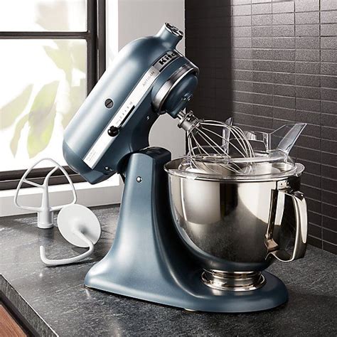 It's won multiple awards for excellence and if you're serious about baking it's simply got to be on your list to evaluate because there's very little out there that can compete. KitchenAid Artisan Steel Blue Stand Mixer + Reviews ...