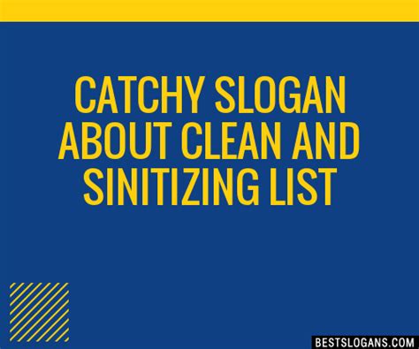 A faulty cord should not be ignored. 30+ Catchy About Clean And Sinitizing Slogans List ...