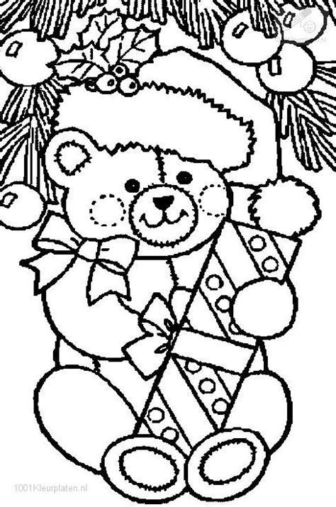 Check out all of our free animal coloring pages at allkidsnetwork.com. Christmas Bear Coloring Page | Printable christmas ...