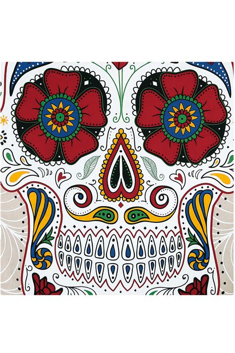 Textile company halloween skull home textile my room vivid colors tarot tapestry human skeleton kissing. 3D Sugar Skull Tapestry 60x90 White - Psychonaut