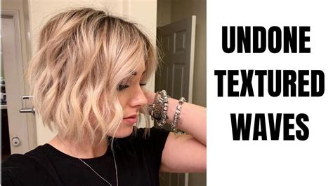 The beachwaver beach waver pro curling iron revlon salon deep hair waver for long lasting waves UNDONE TEXTURED WAVES || short hair - YouTube # ...