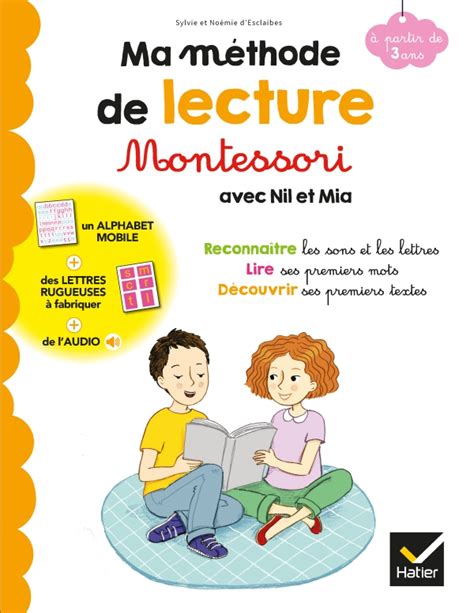 Ma méthode de lecture Montessori avec Nil et Mia | hachette.fr