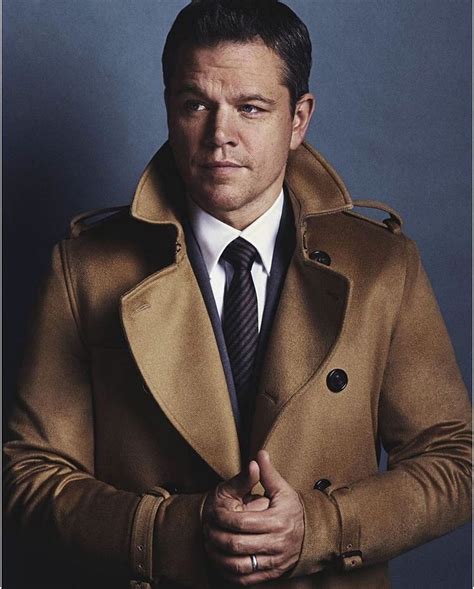 Matt damon is an american actor, producer and screenwriter. The Style Dogma 🎩 on Instagram: "#coat game 💯🥶" | Matt ...