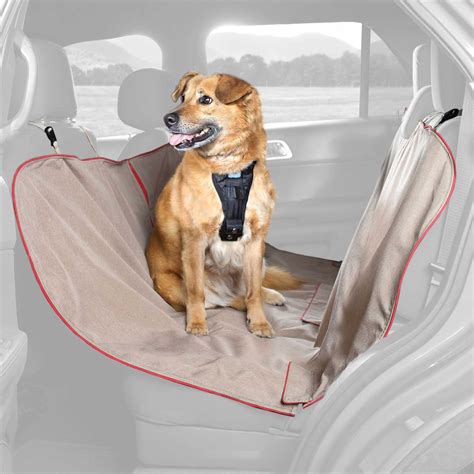 Kurgo dog hammock car seat cover for pets 7. Kurgo Heather Hammock Tan Dog Car Seat Cover | Products in ...