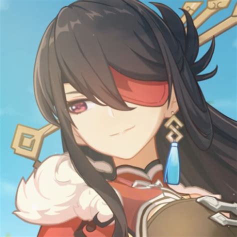 Lumine or the female traveler from the game genshin impact. icons !! — ୨୧ Genshin Impact — Matching Icons