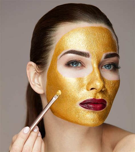 A heart shaped face has a wider width from temple to temple, tapering down to a. Give Yourself A Gold Facial At Home!